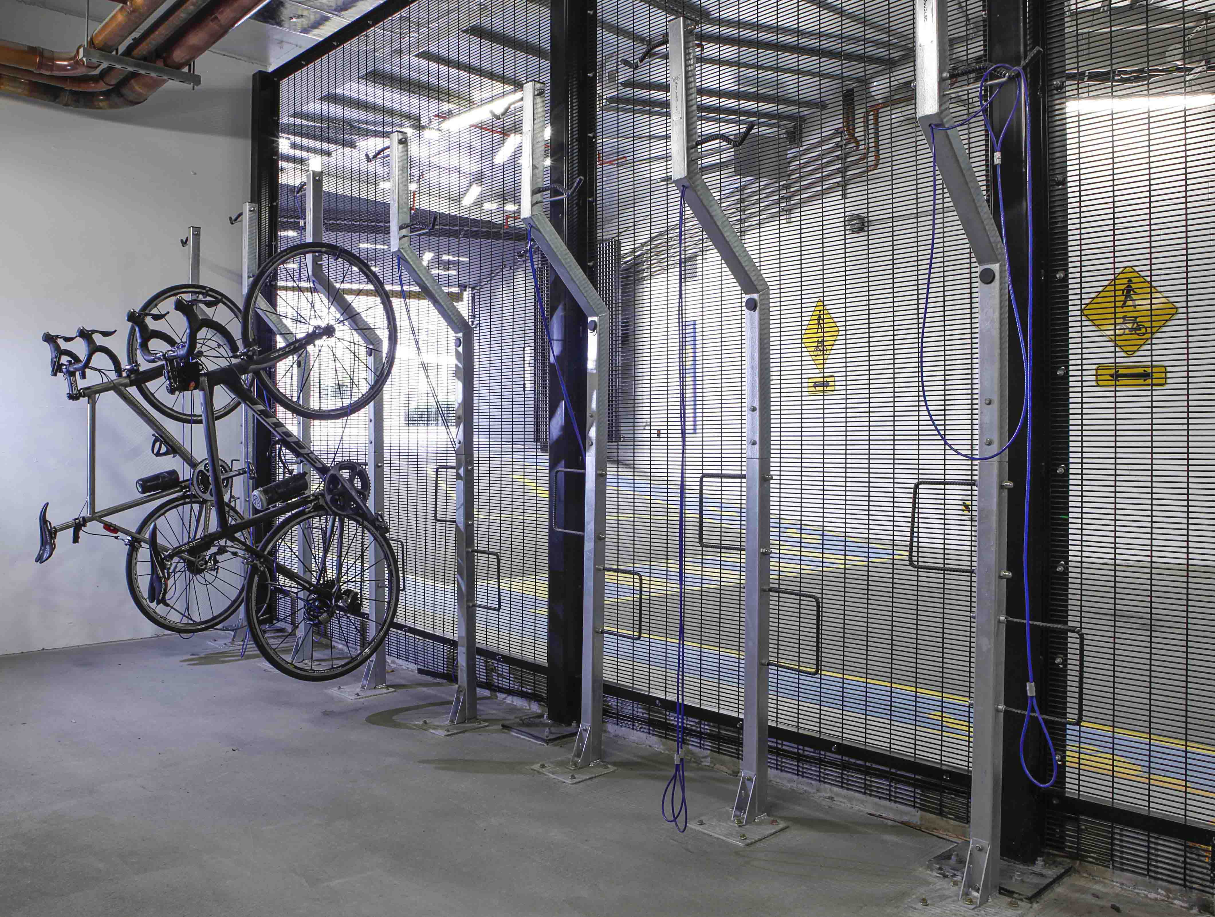 Hanging Bike Rack Vertical